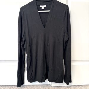 V-Neck Form Fitting Top by Charter Club